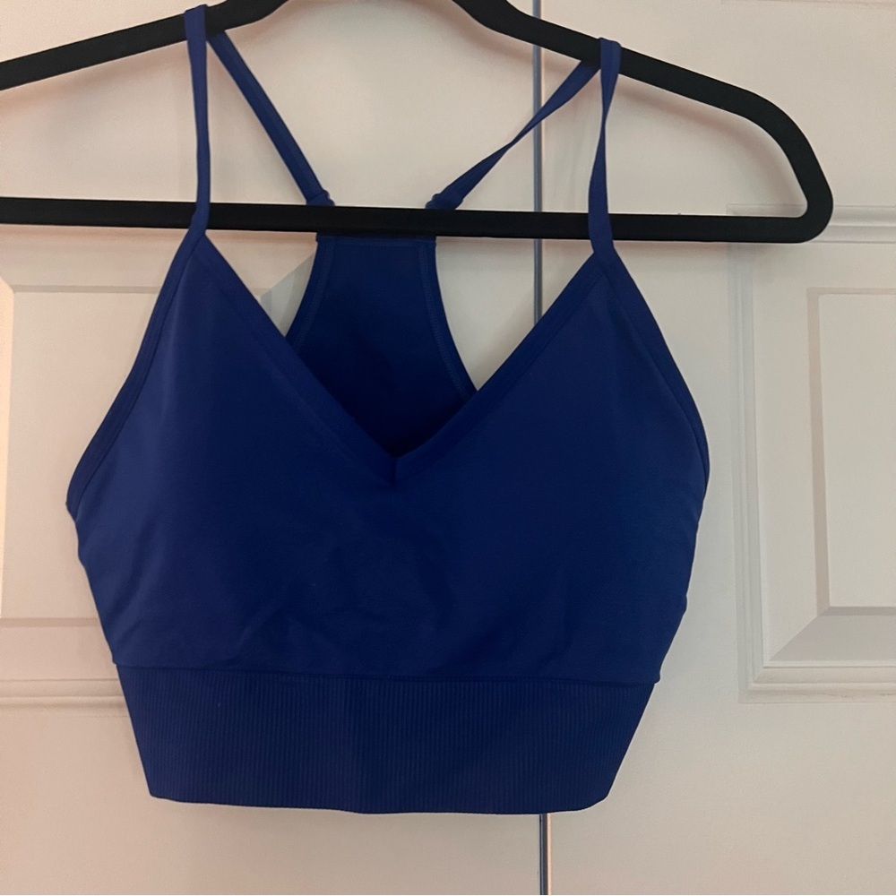 PINK Victoria's Secret Royal Blue Strappy Bralette